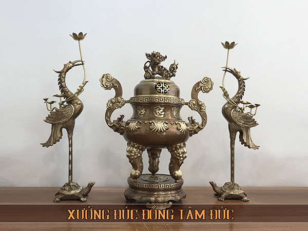 Tam sự hạc hoa sòi size 50